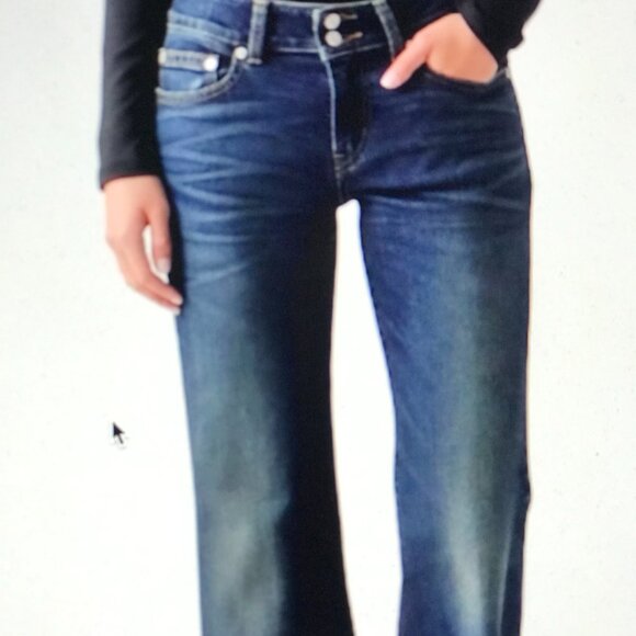 Levi ribcage bootcut/flare jeans, NWOT - Picture 2 of 4